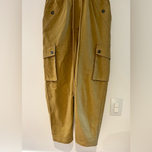 Shona Joy NERUDA UTILITY BOILER SUIT WHEAT Khaki Combat Utility Jumpsuit - Picture 7 of 16